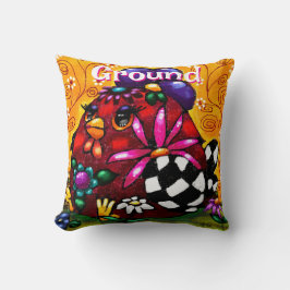 Kycklingens Personlig för Whimsique Funky Chunky B Kudde