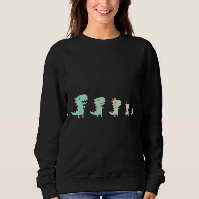 Kycklingens utveckling t shirt (Framsida)