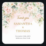 Kycklingfärgsbläckblommor eucalyptus gold fyrkantigt klistermärke<br><div class="desc">Vår elegant boho blommigt guld glitter-sage eucalyptus bröllop-stationär utstrålar sofistikering och charm, perfekt för par som söker en blandning av naturskönhet och glamorösa accenter för sin speciella dag. Den ömtåliga utformningen av blommigten, parad med subtila accenter från guld glitter och lugnande medel från eukalyptus inslag, skapar en förtjusande och storskalig...</div>