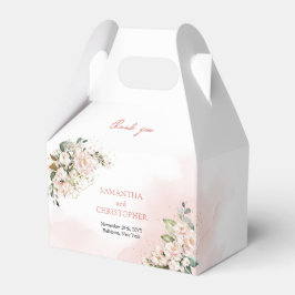 Kycklingfärgsbläckblommor eucalyptus gold presentaskar