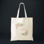Kycklingfärgsbläckblommor eucalyptus gold tygkasse<br><div class="desc">Dividera till den grafiska elegansvärlden med det här mycket designade, "Rustic Rosa ros, kalligraphy-based folded programme. Med känsligt rosa ros inkapslas naturens romantiska blad parad med eukalyptus greenery. Den här fängslande bildutformningen biet är utformad med ett tidlöst guld-estetiskt, skapar den perfekt för att skapa personlig Bridesmaid GER en aning skräddarsydd...</div>