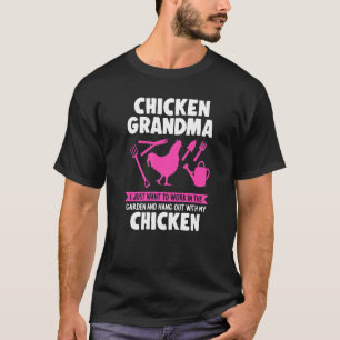 Kycklingfarmor Jag Vill Ha Trädgårdskycklingar Kyc T Shirt