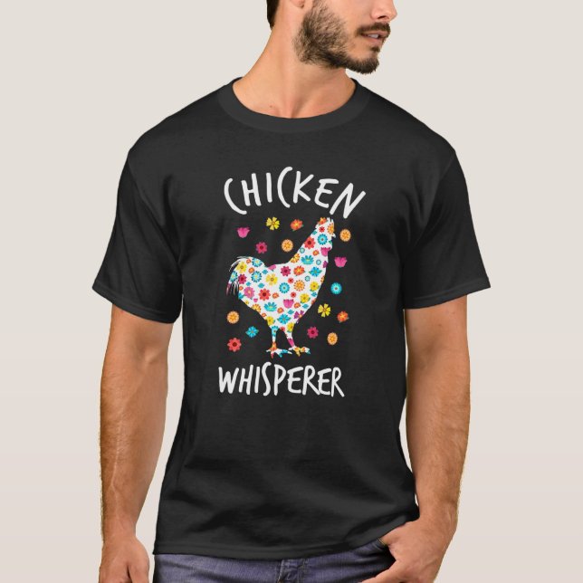 Kycklingfärs-Älskare-kyckling för Tupp T Shirt (Framsida)