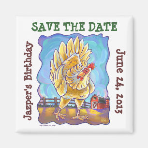 Kycklingfestcentral Magnet