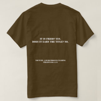 Kycklingfingrar är inte stekt kyckling t shirt