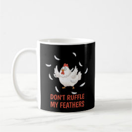 Kycklingfjädrar Kaffemugg