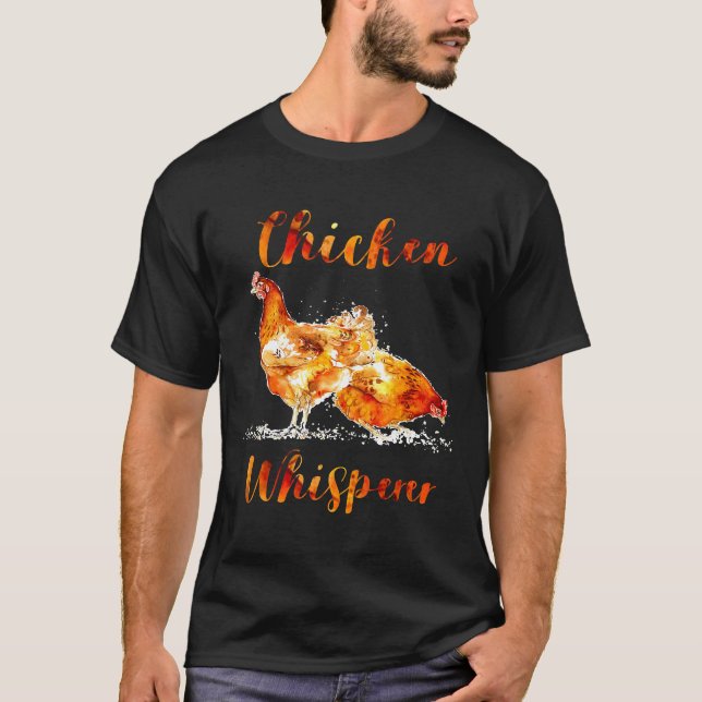 Kycklingflüstarbonde T Shirt (Framsida)