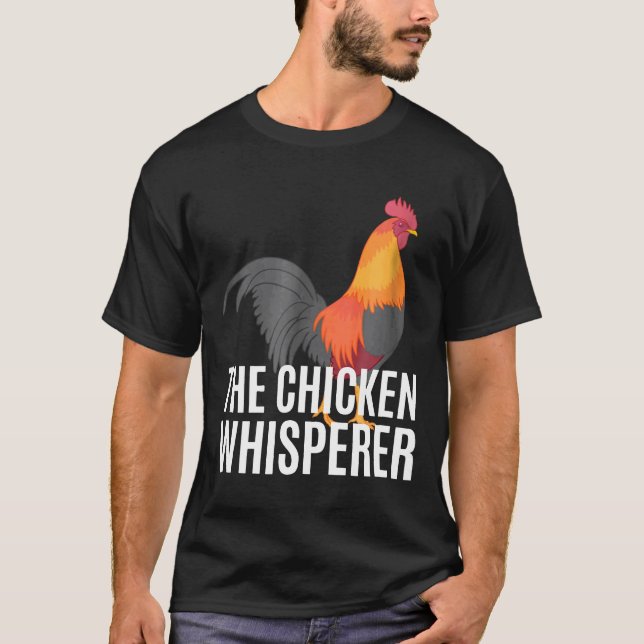 Kycklingflüstarens bästa bondbruk t shirt (Framsida)