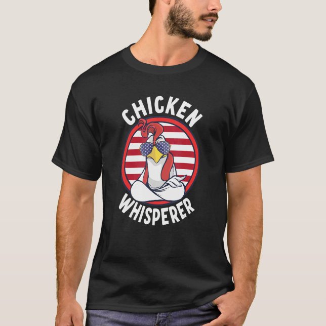 Kycklingflüsterare T Shirt (Framsida)