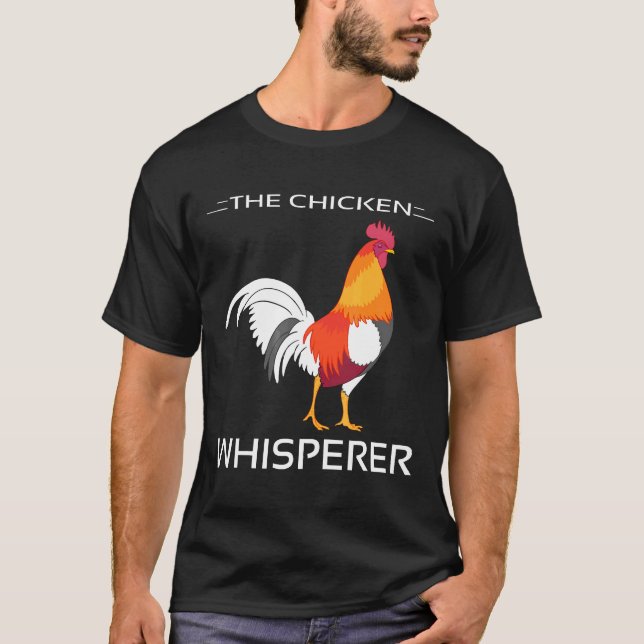 Kycklingflüstrat kyckling t shirt (Framsida)
