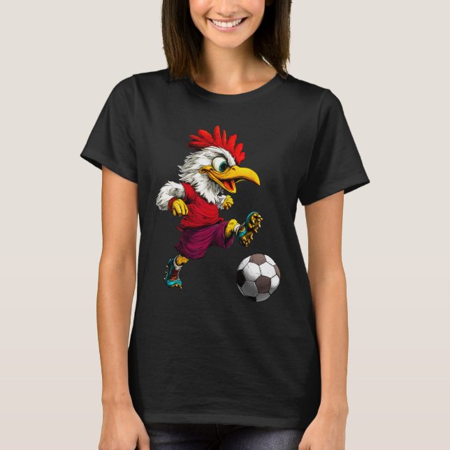 Kycklingfotfyllare  t shirt (Framsida)