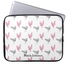 Kycklinghanddragen mönster| anpassar namn.