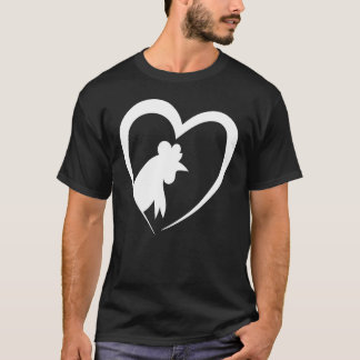 Kycklinghjärta Merch - För kycklingbönder T Shirt
