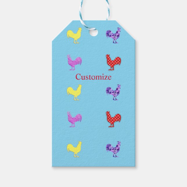 Kycklinghöns Thunder_Cove Presentetikett (Framsidan)