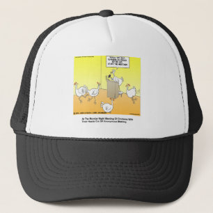 Kycklinghuvud Anonyma Tecknade presenter & T-shirt Keps
