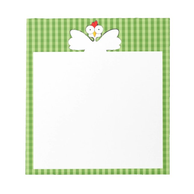 Kycklingillustration Anteckningsblock (Framsida)