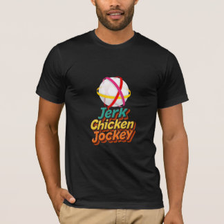 Kycklingjockey med jerkkrydda t shirt