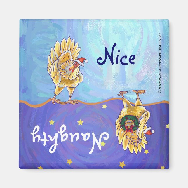 Kycklingjul Magnet (Framsidan)