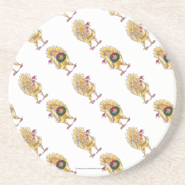 Kycklingjul Underlägg (Framsidan)