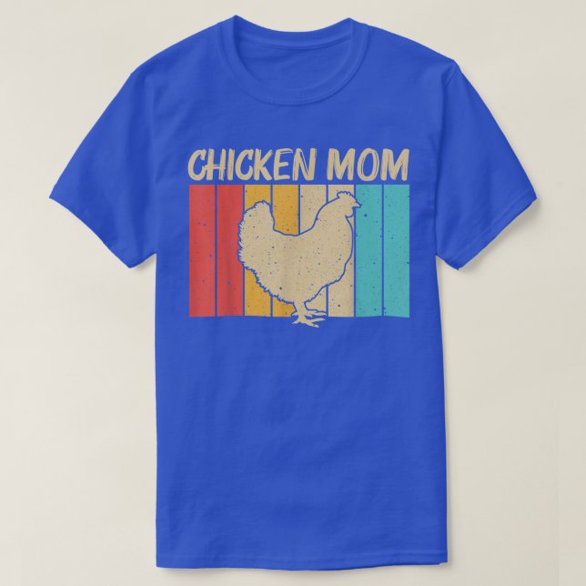 Kycklingkonst för Mamma Women Chicken Farmer Pou T Shirt (Design framsida)