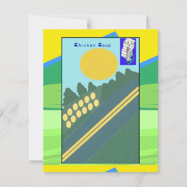 Kycklingkooper papper ark (Framsida)