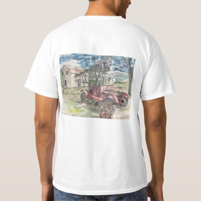 Kycklingkrads T Shirt (Baksida)