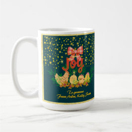 Kycklingland jul kaffemugg