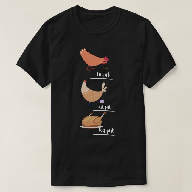 kycklingliv t shirt (Design framsida)