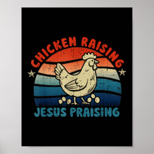 Kycklinglyra&a; Jesus Pising Poster