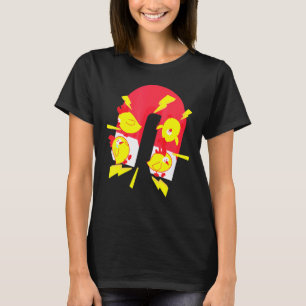 Kycklingmagnet Söt Singel Fågelälskare Spelare T Shirt