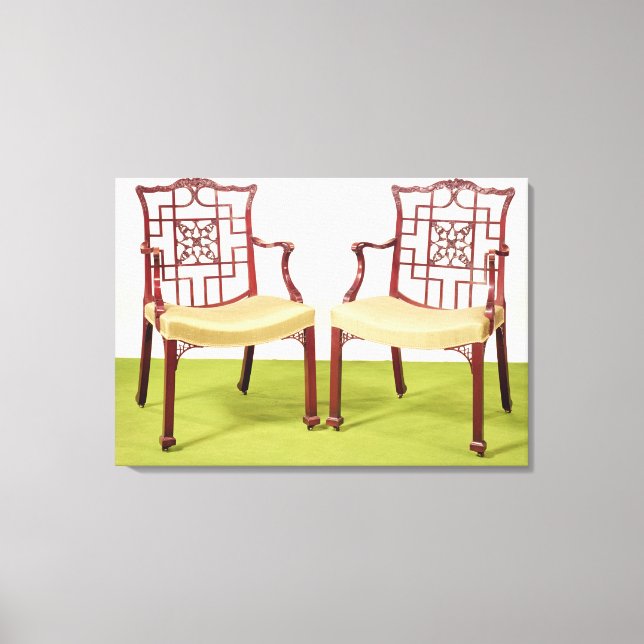 Kycklingmässor Canvastryck (Framsida)