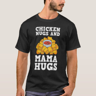 Kycklingnugget jag älskar stekt kycklingnugget sna t shirt