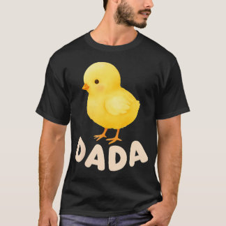 Kycklingpappa Första födelsedag Kycklingpappa Föde T Shirt
