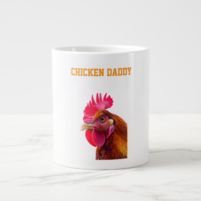 Kycklingpappa Jumbo Mugg (Framsidan)