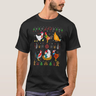 Kycklingsamling Jultröja Santa Kyckling T Shirt