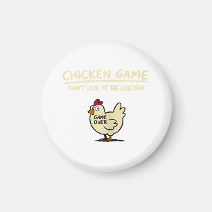Kycklingspel Titta Inte På Kycklingen Rolig Chick Magnet