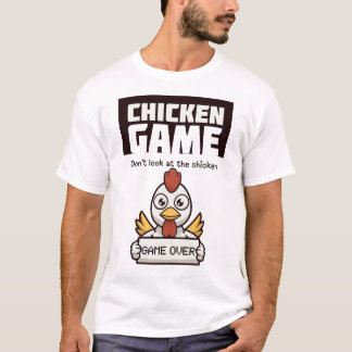 Kycklingspel Titta Inte På Kycklingen T Shirt