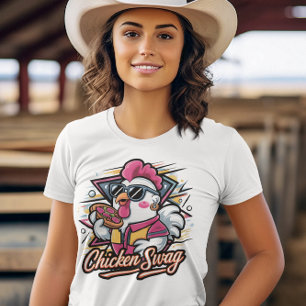 Kycklingssvag: Pizza Kung T Shirt