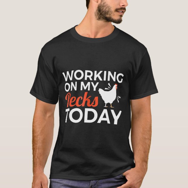 Kycklingtema  Ägg Fågeluppfödare T Shirt (Framsida)