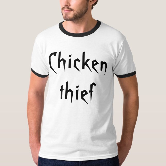 Kycklingtjuv T-shirt (Framsida)