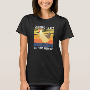 Kycklinguppfödare - Kycklingar Husdjuret Som Bajsa T Shirt