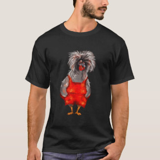 Kycklinguppfödare Tofskamskyckling T Shirt