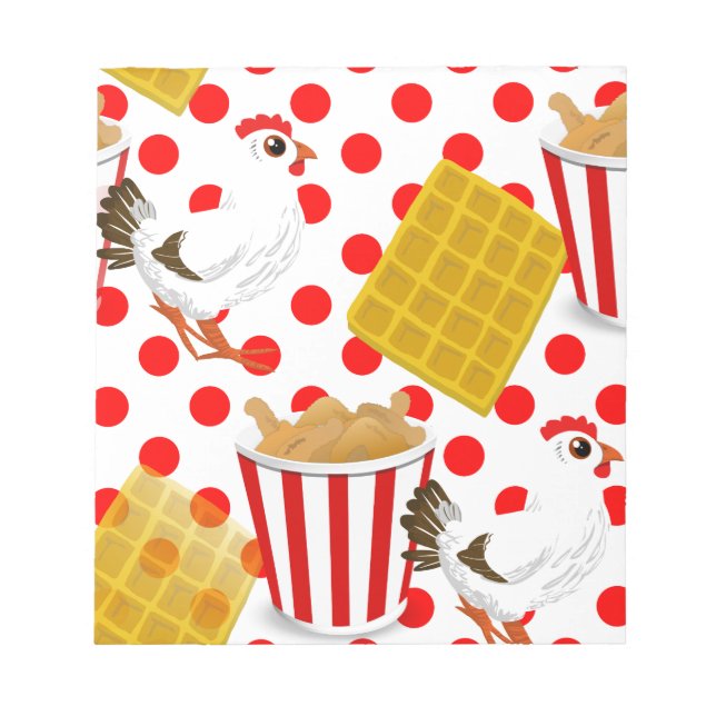 kycklingvåfflor anteckningsblock (Framsida)