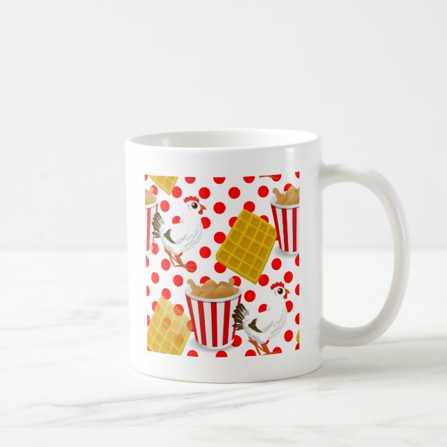 kycklingvåfflor kaffemugg (Höger)