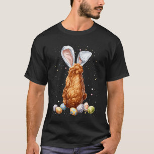 Kycklingvingar Vinge Påskharen Ägg Kaninöron T Shirt