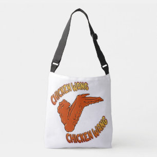 Kycklingvinge All-Over-Print Tote Axelväska