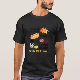 Kycklingvinge Hot & Bologna sångtext Homie Farmer T Shirt