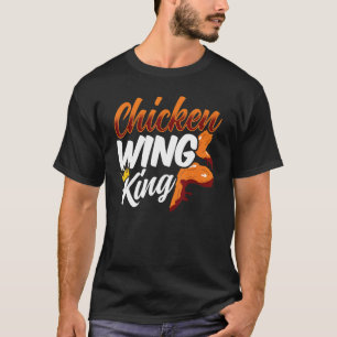 Kycklingvinge King Kycklingvingar Stekt Kyckling T Shirt