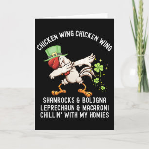 Kycklingvinge Kycklingvinge Sång Hot Dog Bologna S Kort