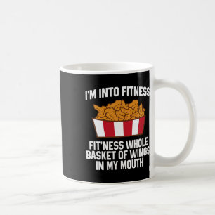 Kycklingvingecitat Het Vinge Snabbmat Rolig Kyckli Kaffemugg